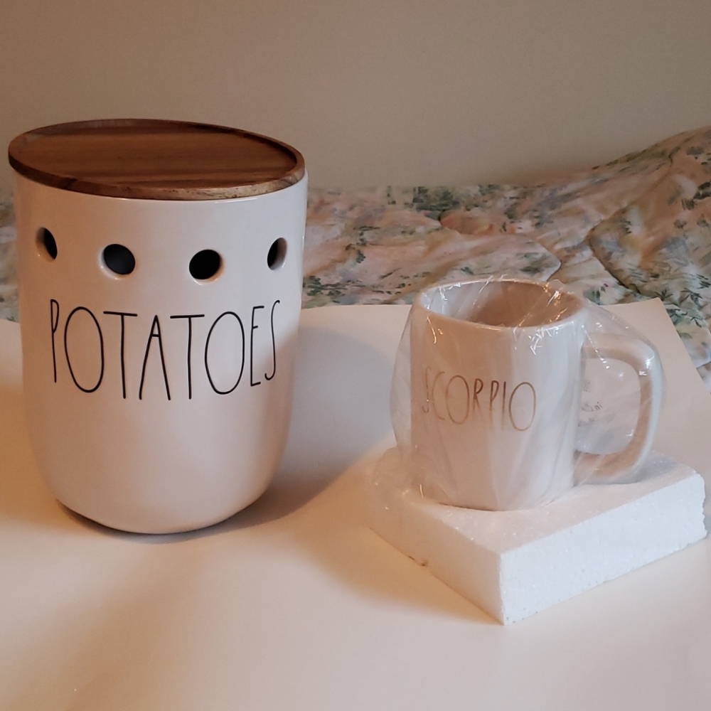 RAE DUNN "POTATO" CANISTER w/ FREE GIFT...